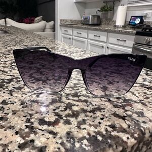 Quay Australia Black Gradient Sunglasses